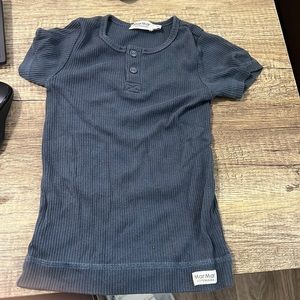 Boys Marmar blue tee 4yr